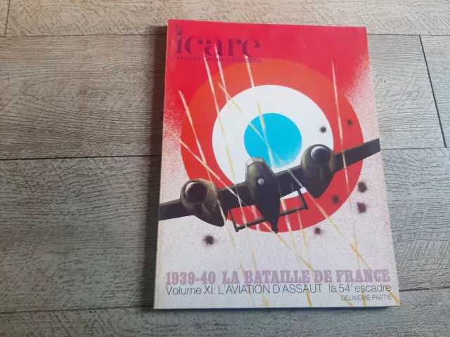 revue de l'aviation française icare N°87  bataille de france 1939-40