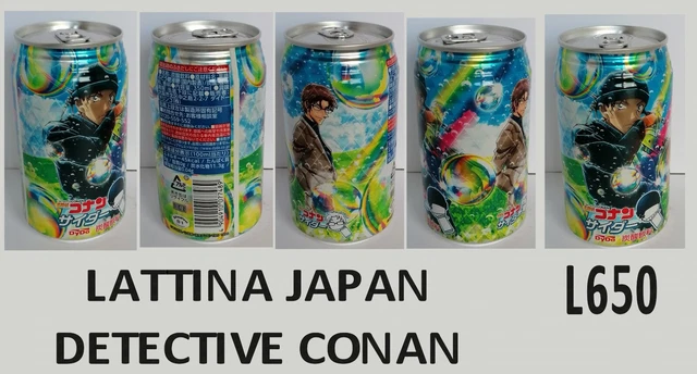 Lattina Giapponese Detective Conan Sidro Da Collezione Codice L650