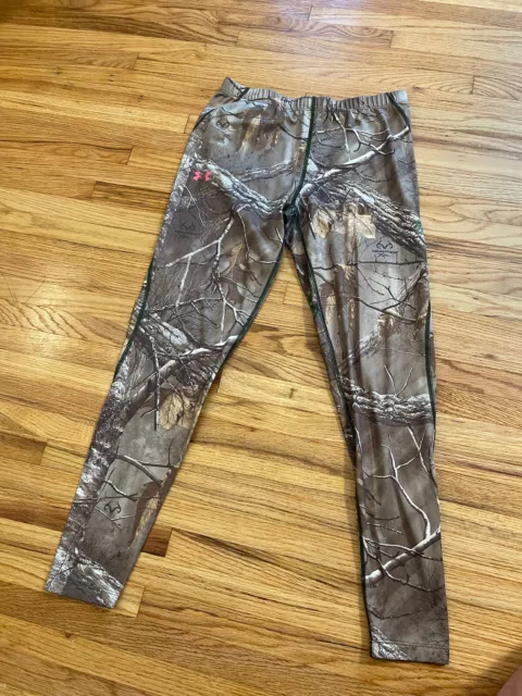 Under Armour Realtree Women's Scent Control Cold Gear Hunting Leggings Large