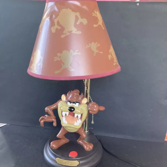 Lampe De Chevet Vintage Taz Superfone Looney Tunes Warner Bros Diable Tasmanie