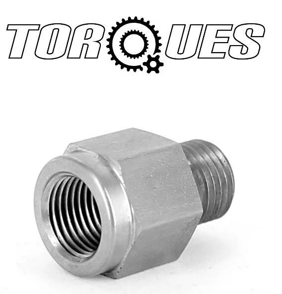 M11x1.25 Female To 1/4" NPT Male Adapter Fitting - Metric To NPT Gauge Adapter
