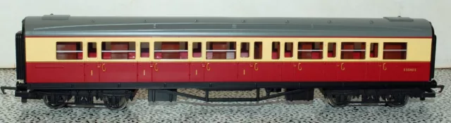 Hornby R4269 OO ex SR Maunsell composite coach S5540S BR red+cream (332)