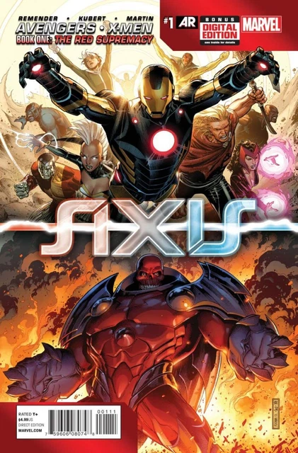 Avengers and X-Men Axis (2014) #   1-9 (7.0/9.0-FVF/VFNM) Complete Set 2014-2015