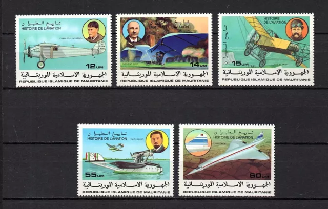 Mauritania, desde 1997, serie completo sin bloque usado , Michel 576-580 (K628)