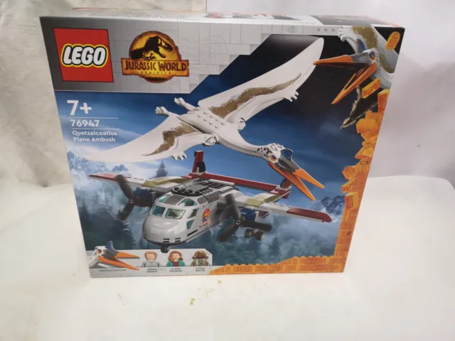 LEGO JURASSIC WORLD 76947 L’embuscade en avion du Quetzalcoatlus-neuf scellé