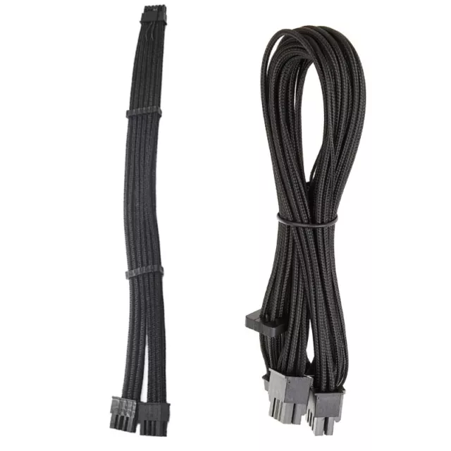 2x 8Pin Male to 12+4P PCIE5.0 16Pin ATX3.0 Power Cable for RTX4090 Video Card