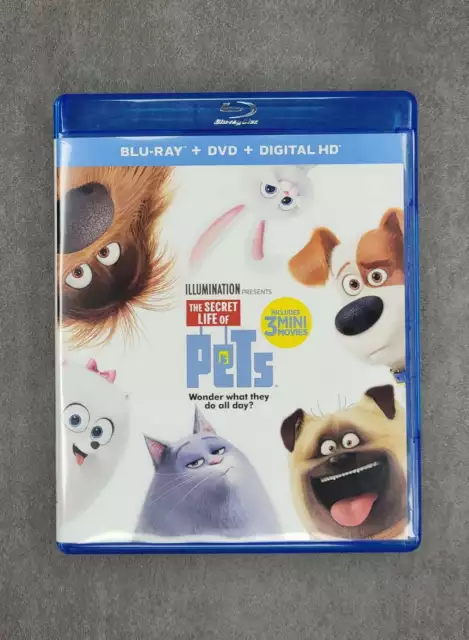 The Secret Life of Pets (Blu-ray + DVD + Digital HD) DVDs