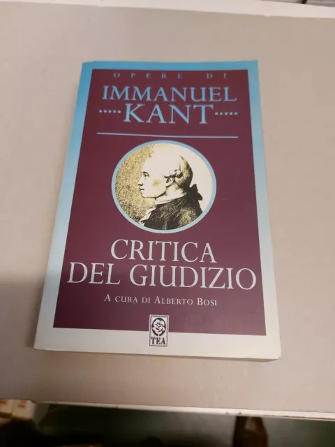 Immanuel Kant - Critica del giudizio - TEA 1995, 23mr24