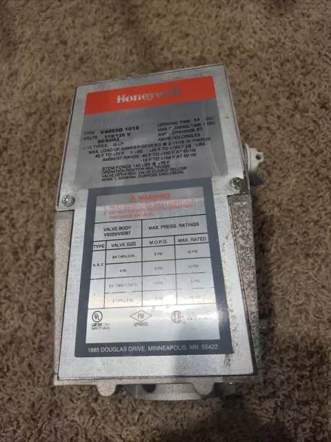 Honeywell V4055D 1019 Fluid Power Actuator