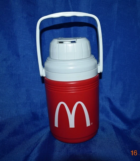 RARE Vintage Coleman Water Jug #5542  with McDonald's Arch Logo, 1/3 Gallon