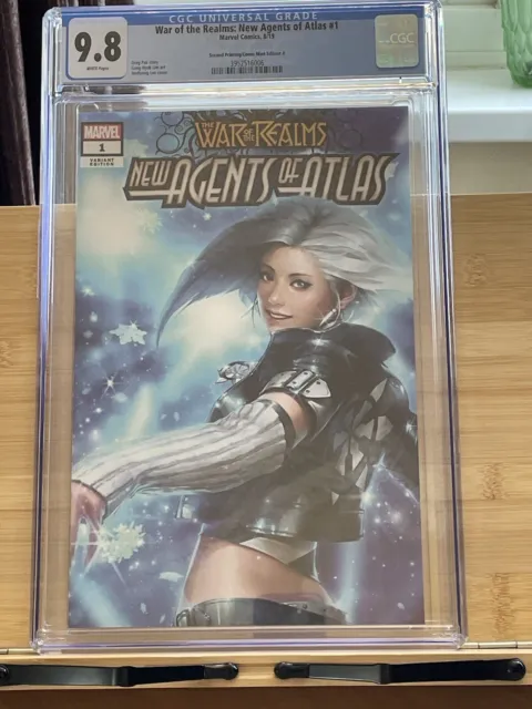 War Of The Realms: New Agents Of Atlas 1 CGC 9.8 JEEHYUNG LEE Cover