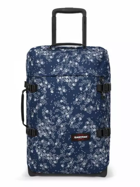 TROLLEY EASTPAK tranverz s - 2 ruote - tsa Glitbloom Navy PICCOLA  scelta=P Glit