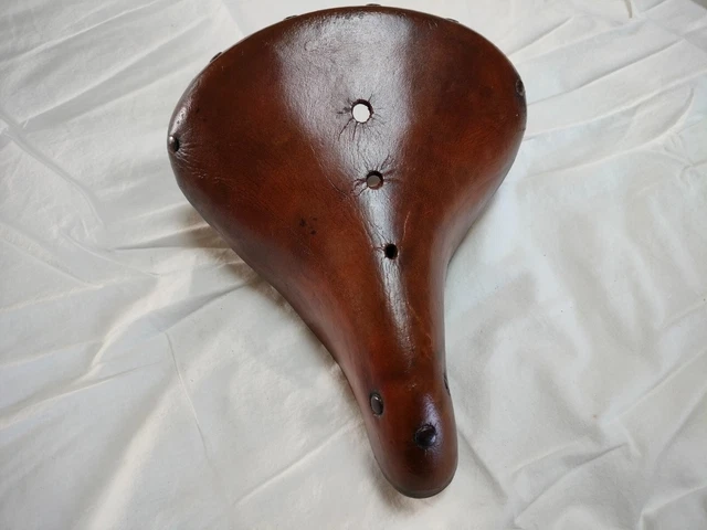 Selle Ancienne Cuir Motobecane / Motoconfort 2