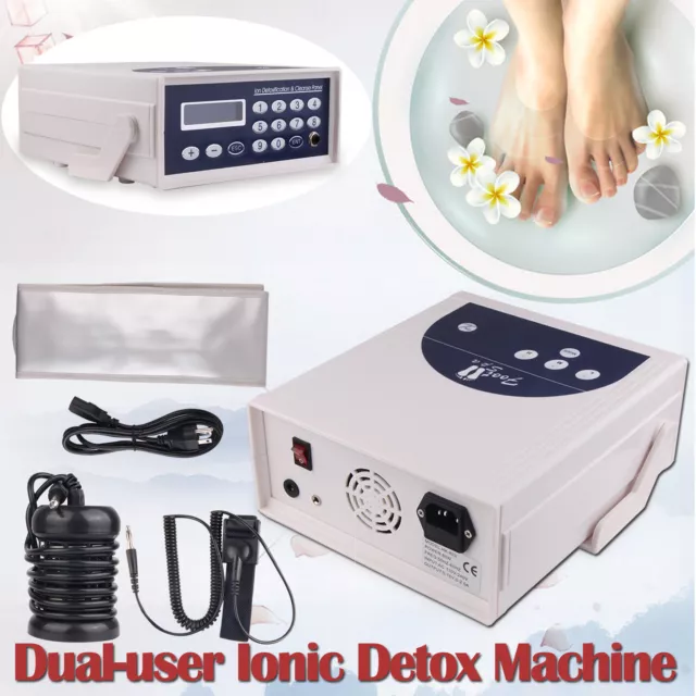 Body Detox Machine Ion Array Footbath Spa Cleanse Ionic Waist Belt Detoxiation 2