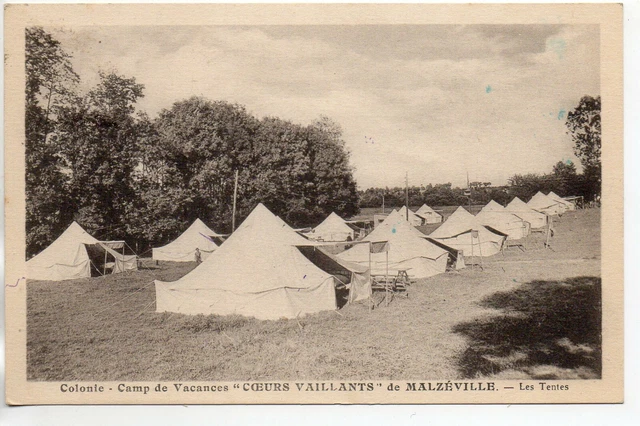 MALZEVILLE - Meurthe and Moselle - CPA 54 - Colony Vacances les Coeurs Valiantes