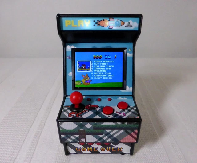 FLEA MARKET MINI 300 in 1 RETRO ARCADE GAMES MACHINE 8bit Classic 26.