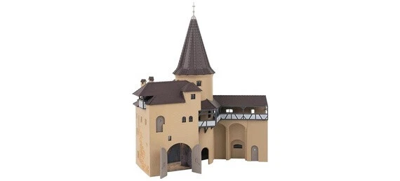 Faller H0 130825 Pulverturm mit Wehrgang mittelalterlich Bausatz NEU & OVP