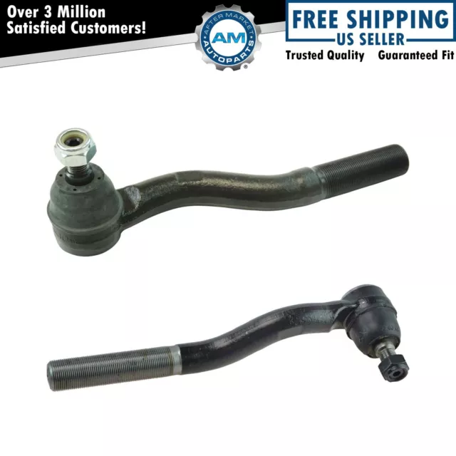 Steering Outer Tie Rod End LH RH Pair Set for 07-18 Jeep Wrangler JK New