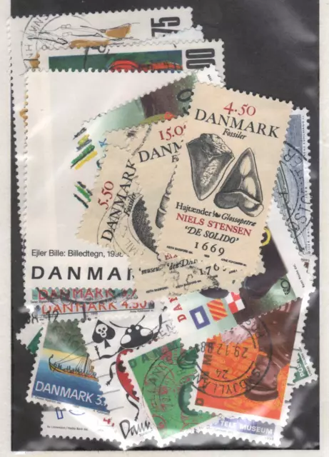 Denmark #1086-1109 set Used 1998 commemorative year set
