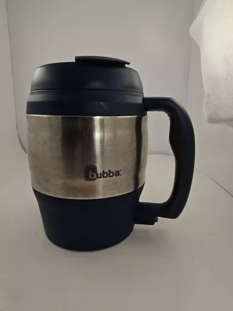 Bubba Keg 52oz Blue Stainless Steel Insulated Thermos Cooler Travel GUC