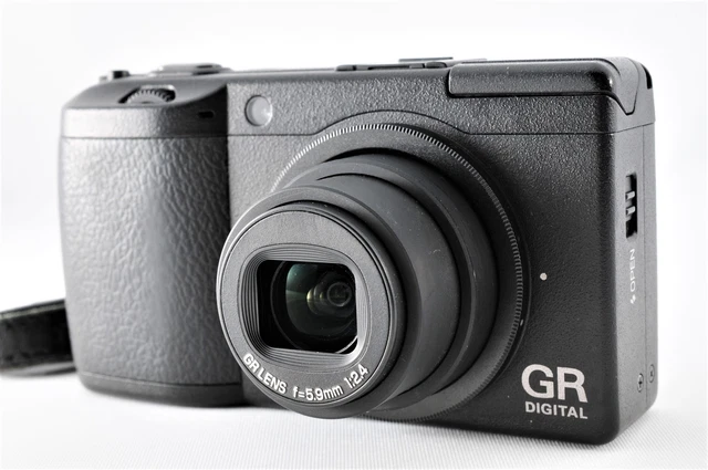 [Near MINT] RICOH GR DIGITAL II 10.1MP Digital Camera Black From JAPAN