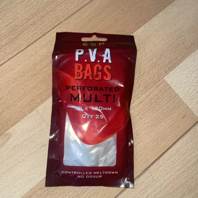 Esp Pva Taschen perforiert Multi 60x120mm Menge 25