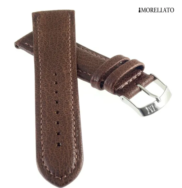 Morellato Kalbs-Leder Uhrenarmband Modell Auris mahagoni 18 mm