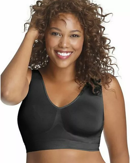 JUST MY SIZE by Hanes Size 2XL Pure Comfort Bra 1271 in WARM STEEL *2 Pack*