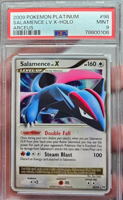 Arceus LV X 96/99 Holo Pokemon Platinum Arceus - PSA 8