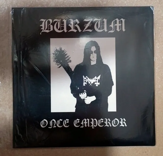 1Burzum Once Emperor 7ep vinyl 2001 limited  Black Metal Death Mayhem DarkThrone