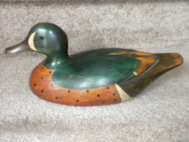 Tom Taber Blue Winged Teal * Hand Signed By Tom Taber - 1985 Super Rare!