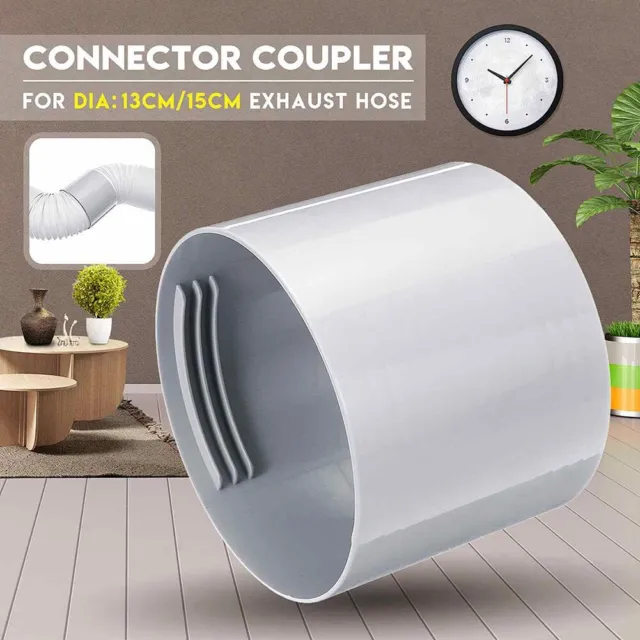 Connecteur de tuyau d'��chappement robuste et pratique pour climatiseurs portabl
