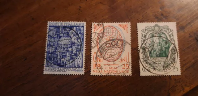 Timbres Italie - stamps Italy - 1942 - 1950 - 1956