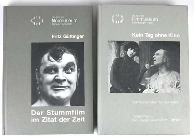 2 Bd. Fritz Güttinger: Der Stummfilm & Kein Tag ohne Kino. Filmmuseum Frankfurt