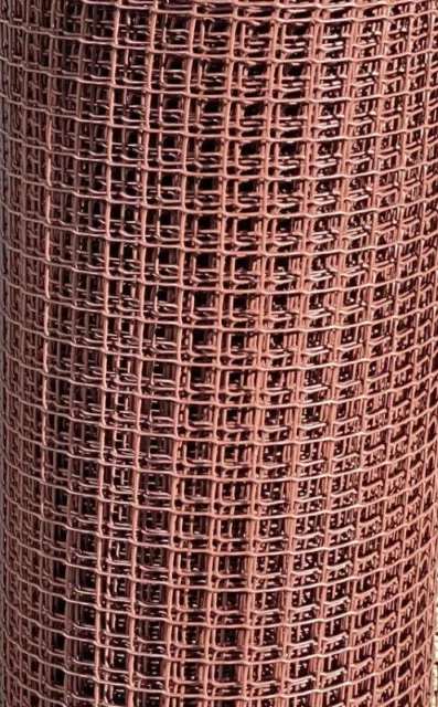 New 1M x 5M Heavy Duty Fruit Vegetable Netting Plastic Mesh Garden Fencing Brown