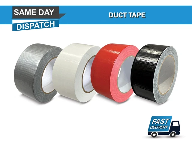 HEAVY DUTY WATERPROOF GAFFER DUCT TAPE 130mu THICKNESS - 50mm X 50M - View #8