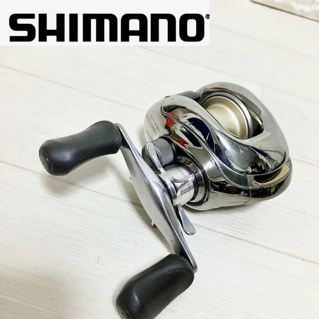 SHIMANO SCORPION ANTARES RH220 Bait Reel Metallic 250g Used