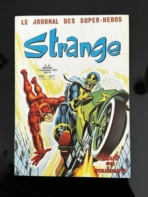 STRANGE N° 57 Edition Originale LUG 1974 TTBE Comme NEUF 🤩