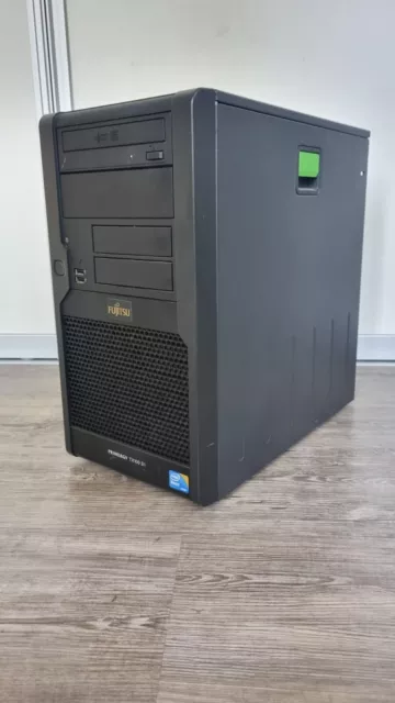 Fujitsu Primergy TX100 Server, Intel XEON 3220, 8GB RAM 2x500gGB HDD, Desktop PC