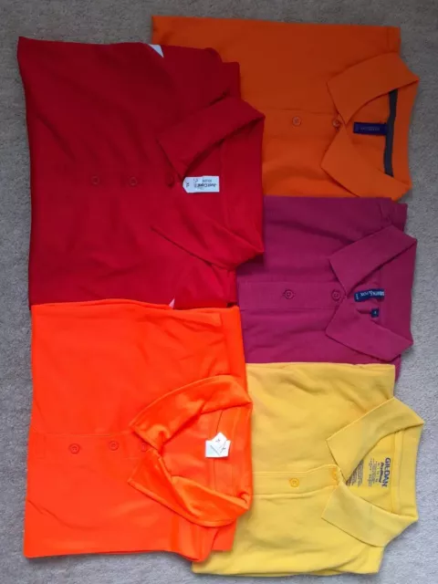 Pacchetto polo uomo XL. 5 polo camicie