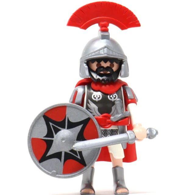5 ROMAIN ARCHER Centurion Rouge Playmobil Pour César