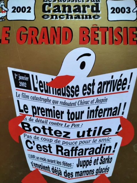 Les Dossiers du CANARD : le Grand Bêtisier de l'actualité 2002 -numéro 86