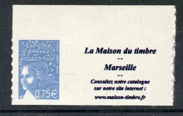 STAMP / TIMBRE PERSONnALISE MARIANNE FRANCE  N° 3729B ** MARSEILLE / COTE 12 €