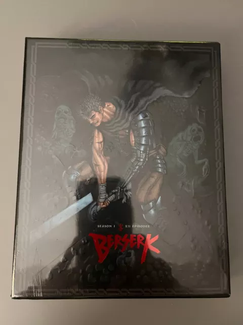 Animes DVD - BERSERK 2016 - Lançamento Blu-ray (sem censura). Temporada  completa, versão Blu-ray, sem censura e com gráficos melhorados. Esse anime  marca o inicio da Era das Treva do mangá, uma