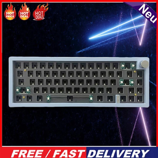 67 KEYS GAMING Keyboard RGB Backlight Mechanical Keyboard for Desktop ...