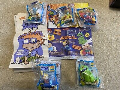 BURGER KING KIDS Club The Rugrats Movie Complete Set Of Toys With Bag ...