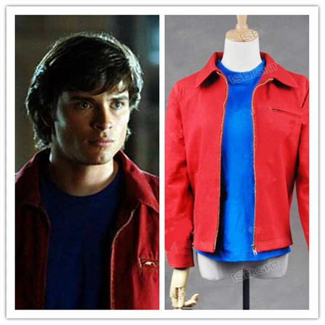 Clark kent red jacket on sale
