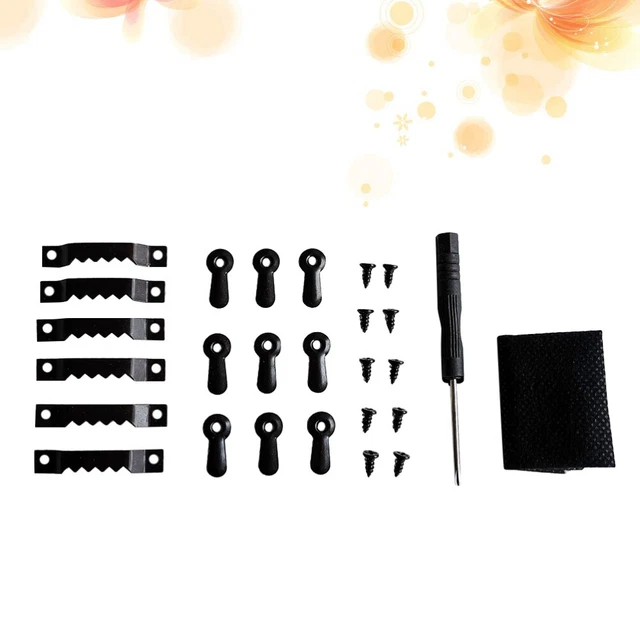 CCYKXA Cadre Photo Attaches Tournantes 100 Pièces Cadre Photo Attaches Tournantes 100 Pieces Cadre Photo Boucle Plaque Crochet Bouton Tourner Avec Vis Pour Accrocher Photo Accessoires 91702492