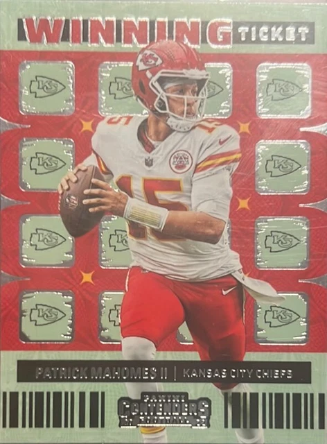 2022 Panini Contenders Optic Winning Tickets#2 Patrick Mahomes II - KC Chiefs