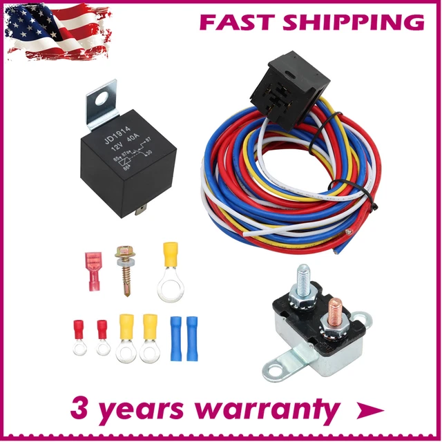 40205G ELECTRIC FUEL Pump Harness and Relay Wiring Kit Heavy Duty 41.
